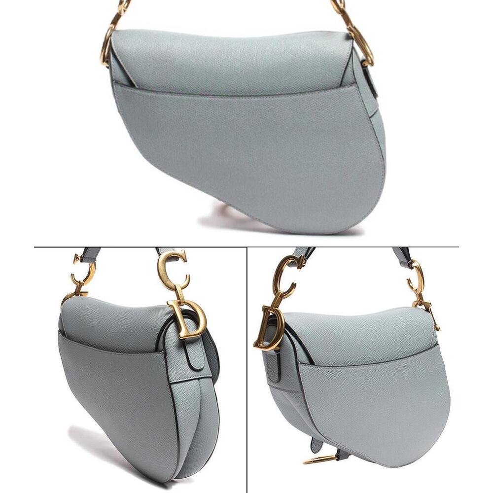 Dior Shoulder Christian Leather Saddle Bag - Picture 1 of 6